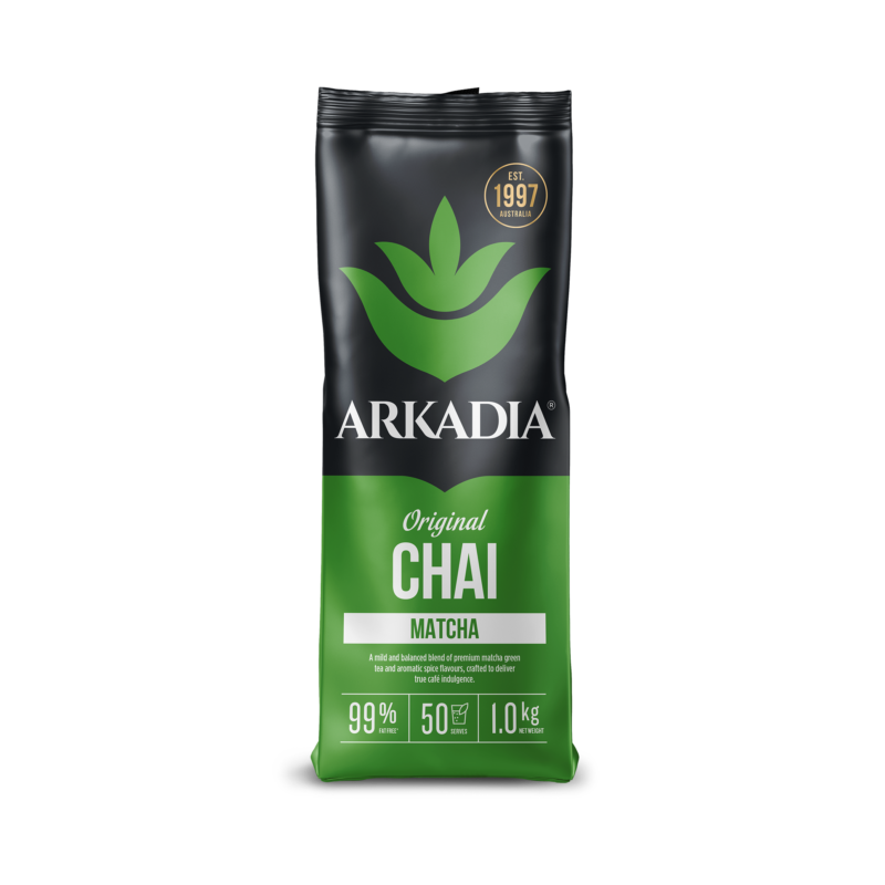 Arkadia chai matcha 1kg front