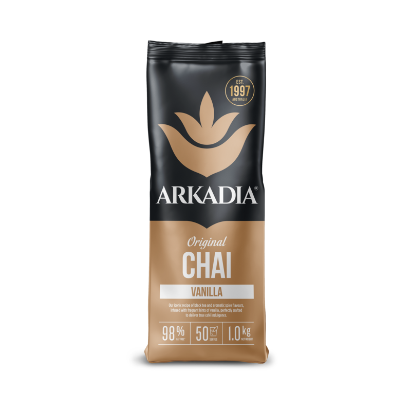 Arkadia chai tea vanilla 1kg front