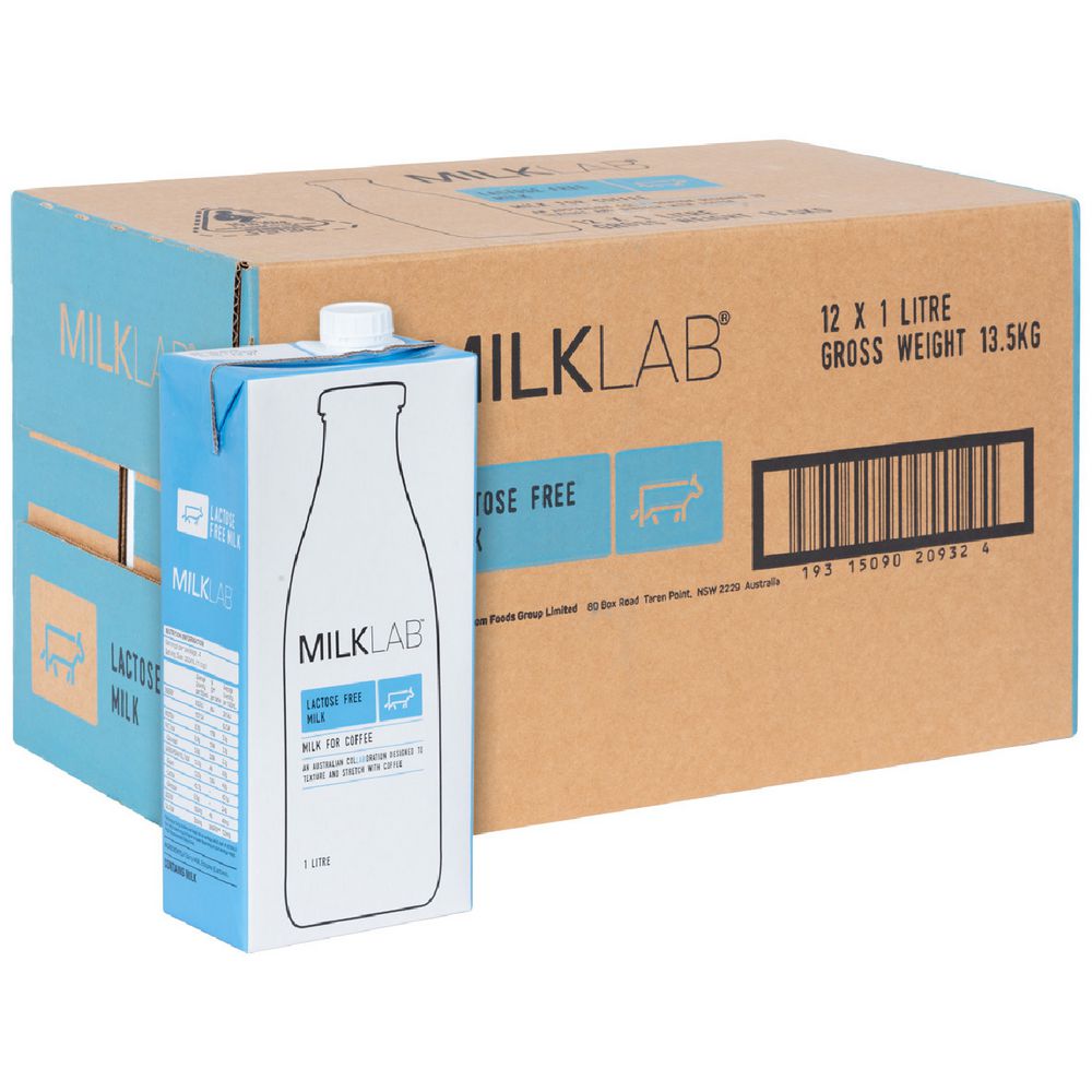 Wholesale Deal - Milk Lab Lactose Free (12 x 1L)